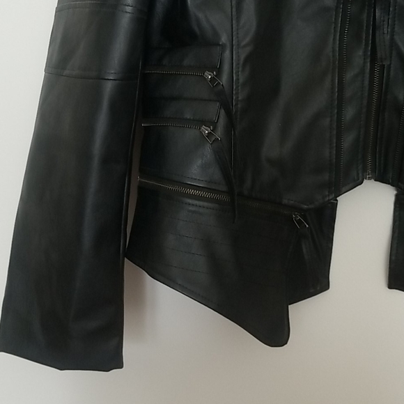 NEW Faux leather jacket - Picture 4 of 9